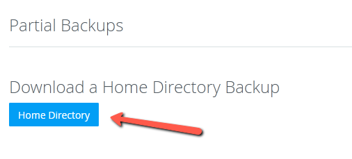 Download Home Directory