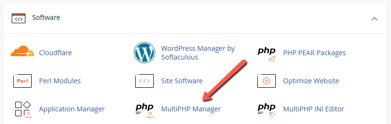 Select MultiPHP Manager